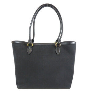 Prada Logo Jacquard canvas black Tote Bag